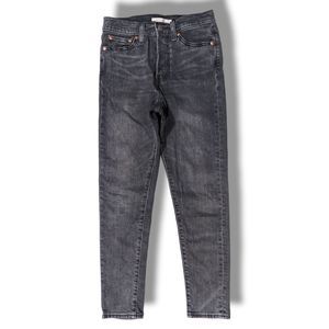Gray Levi's Wedgie Skinny Jeans